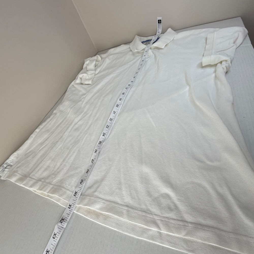 Jos. A Bank White Polo Shirt 1905 New Tradition Men's XXL Preppy Sporty Big - Picture 5 of 8